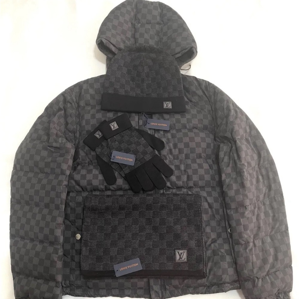 EXCLUSIVE FULL SET LOUIS VUITTON DAMIER JACKET